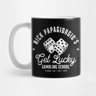 Nick Papagiorgio's Get Lucky Gambling School - Est. 1997 Mug